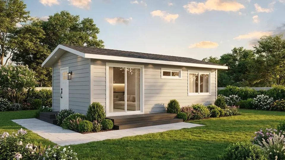 A Framework First 405 ADU exterior