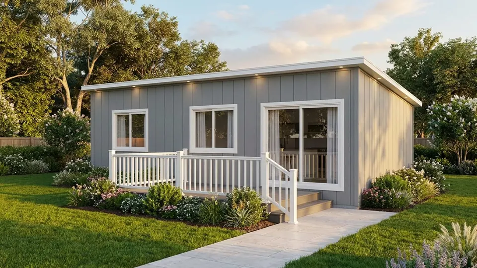 A Framework First Five Five Five ADU exterior