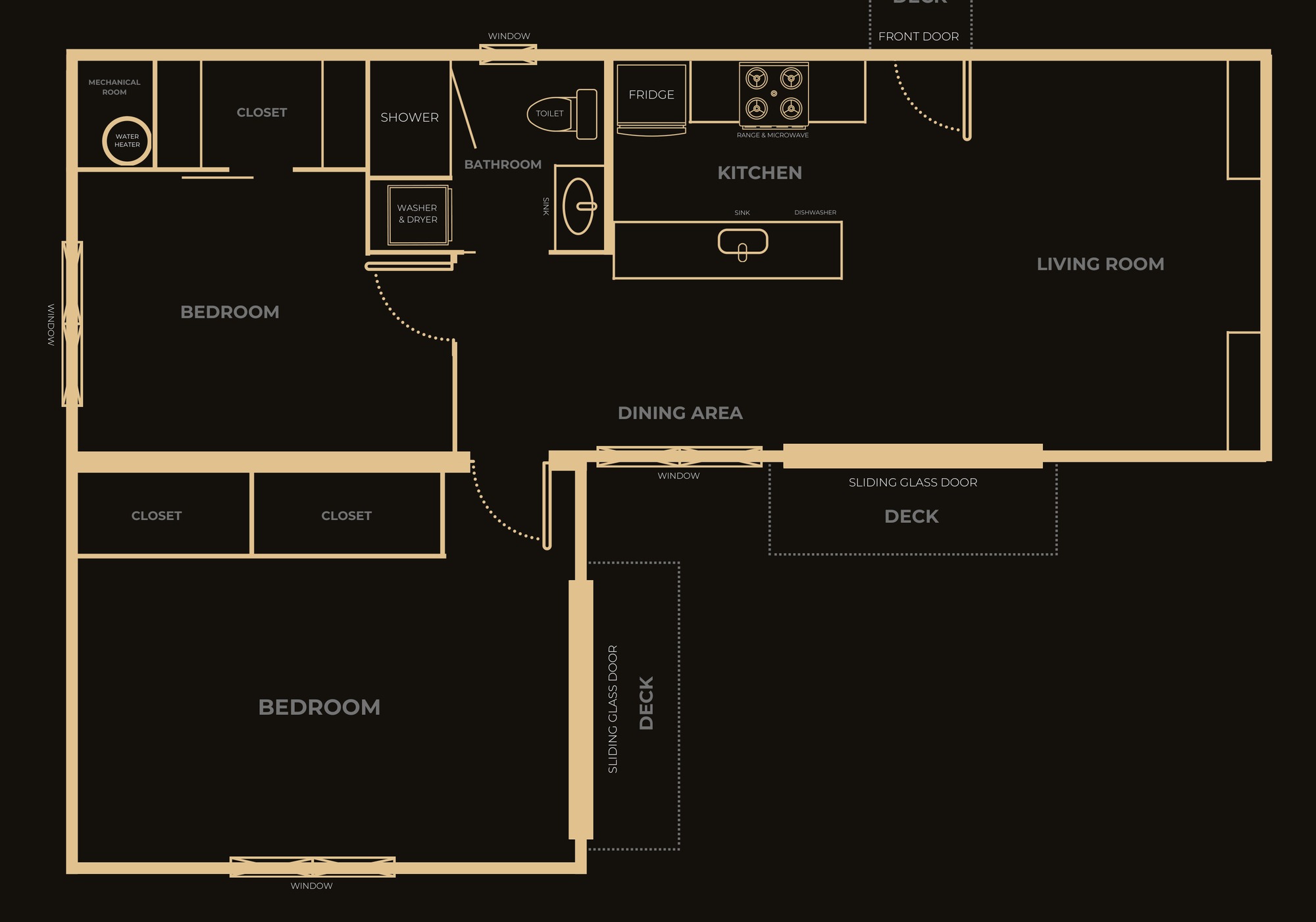 Nine Forty-Five Duo floor plan