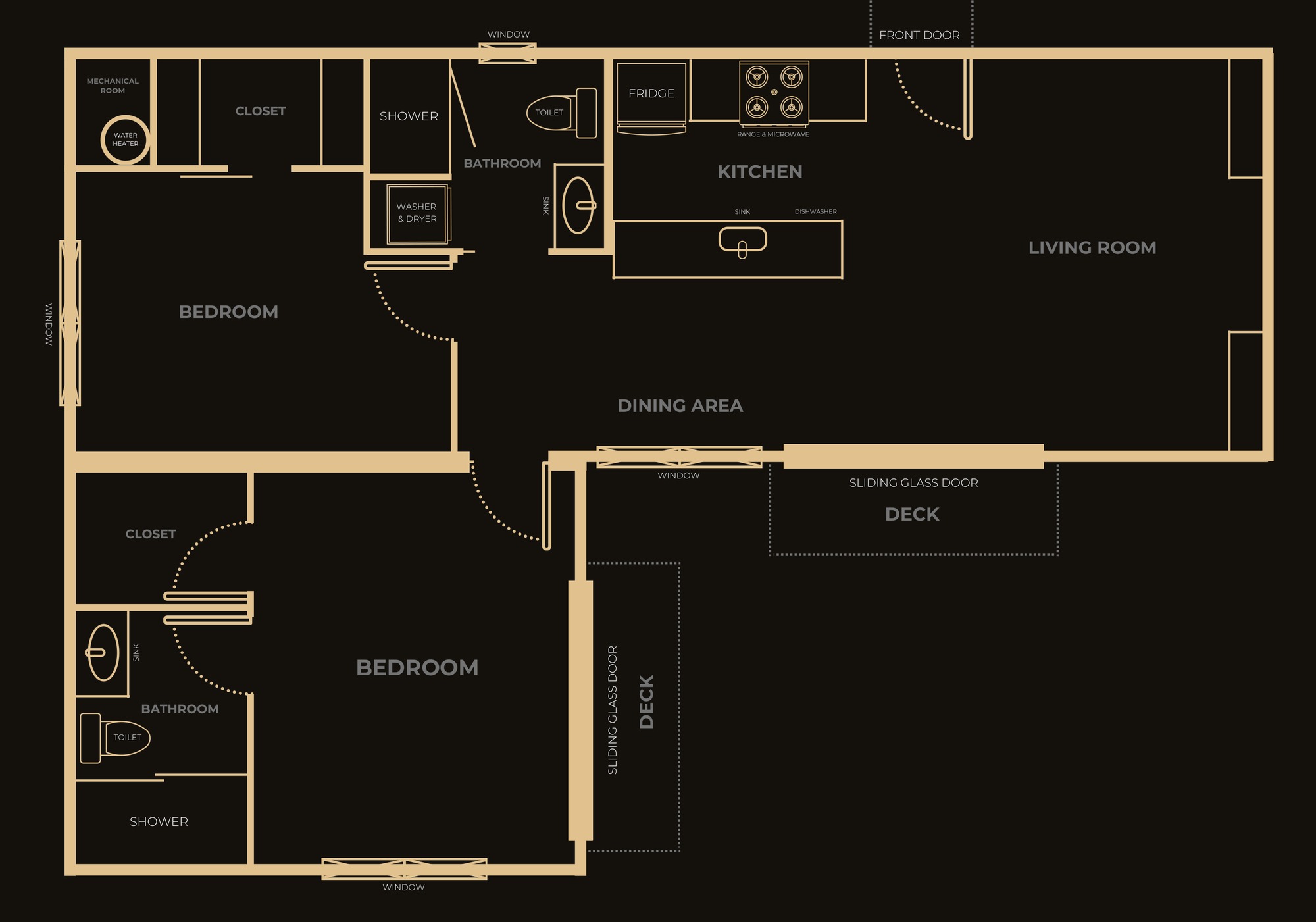 Nine Forty-Five Duo Plus floor plan