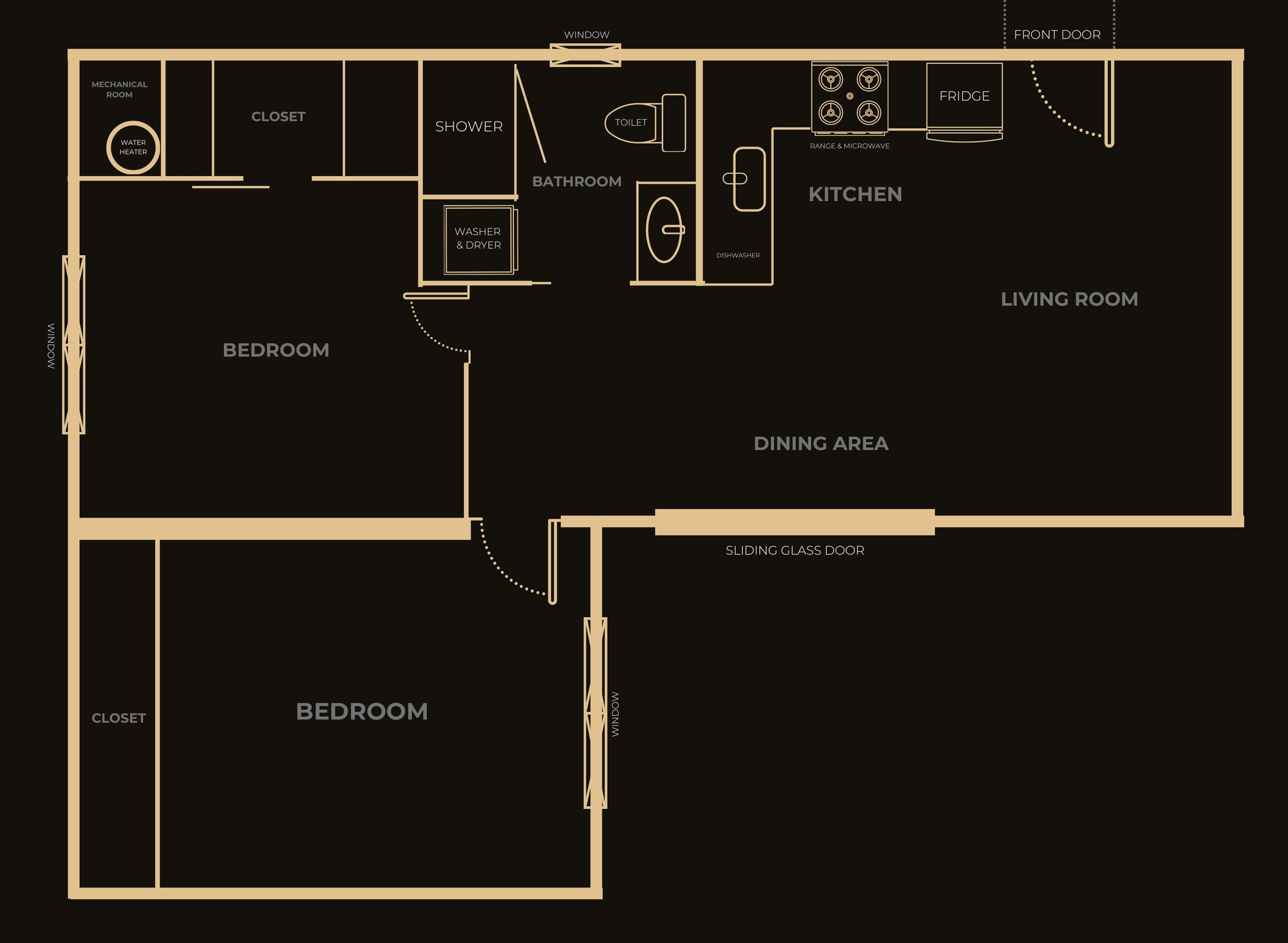 Seven Forty-Nine floor plan