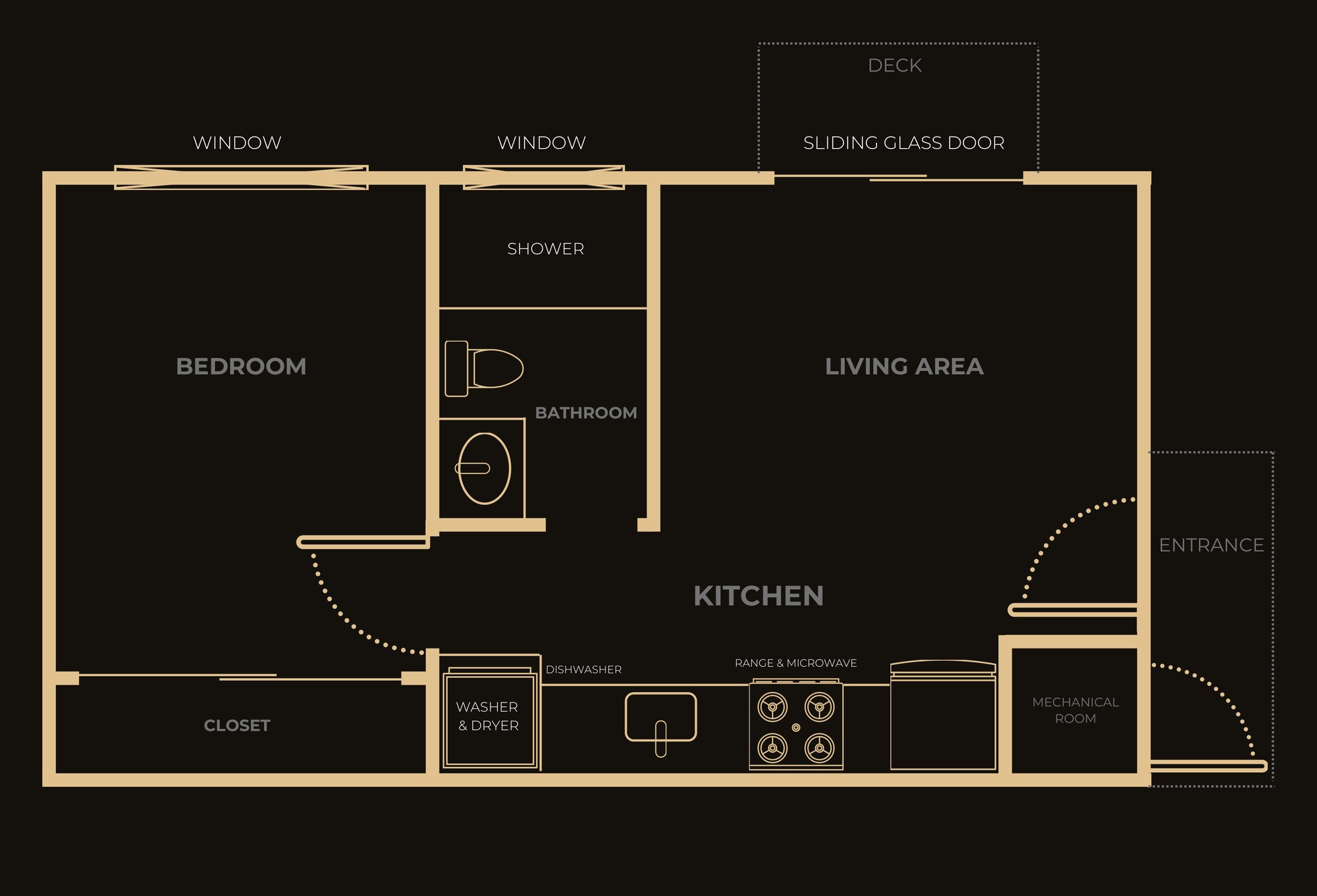 The 405 floor plan
